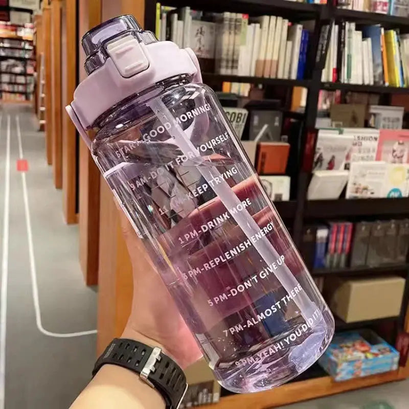 Portable Water Jug with Time Marker  Stay Motivated