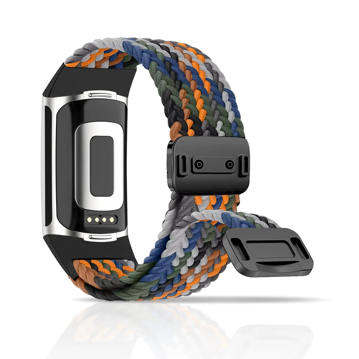 Fitbit Charge 5 & 6 Braided Nylon Band with Magnetic Clasp