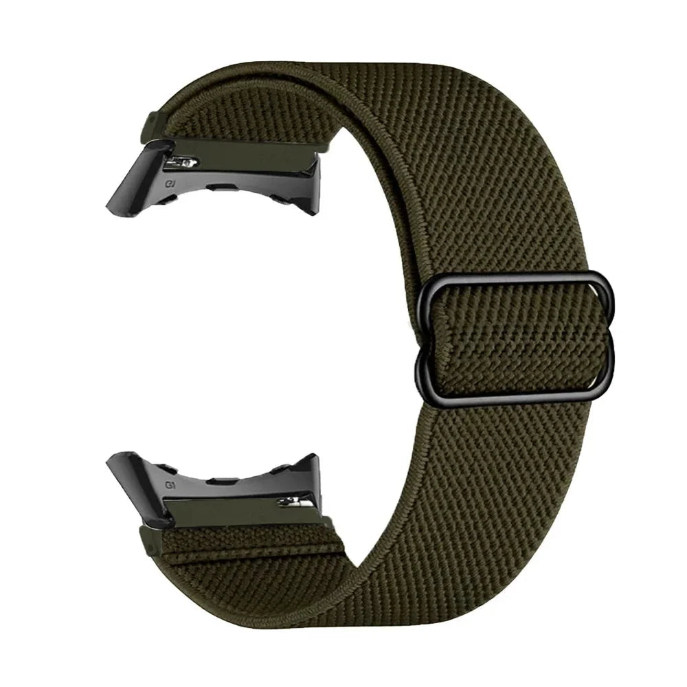 Google Pixel Watch 5, 4 & 3 41mm Elastic Nylon Band, 31 Patterns