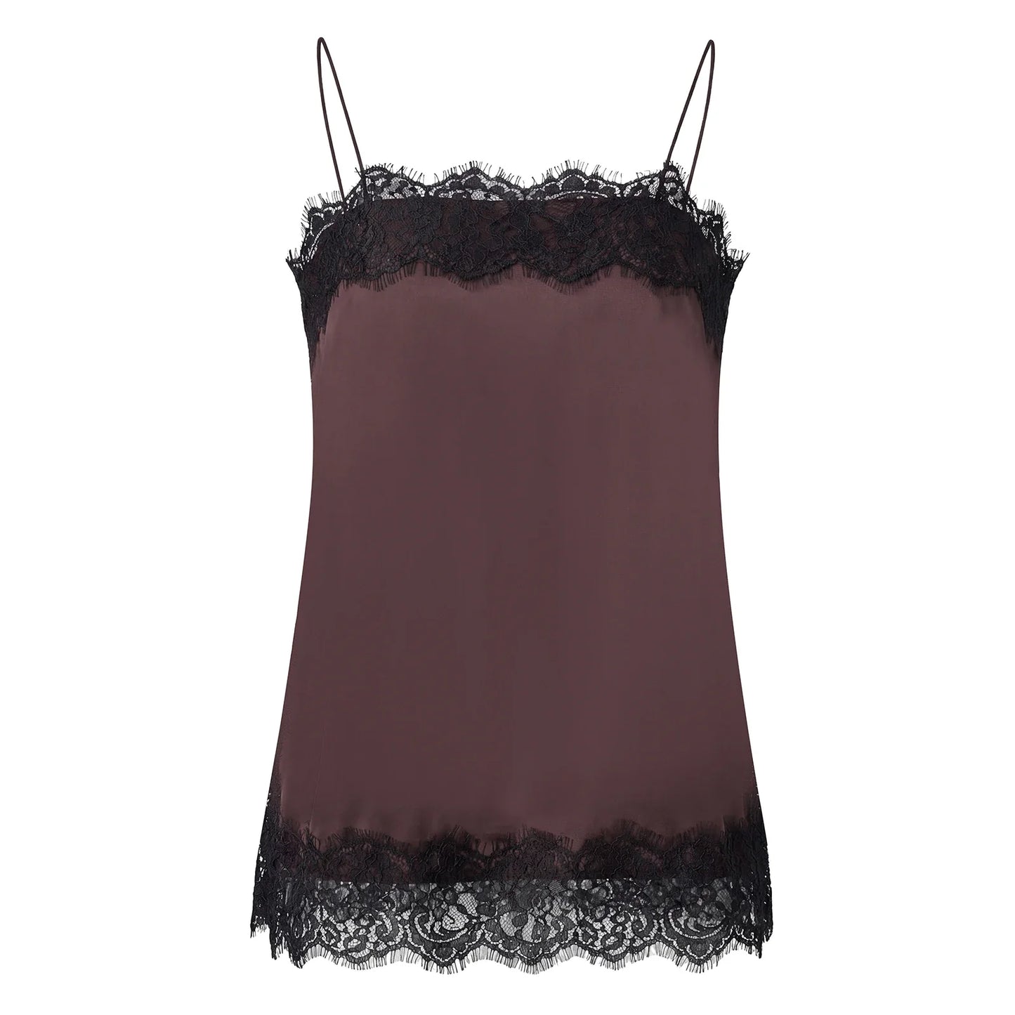 Women Camisoles Solid Color Lace Trim Spaghetti Strap Casual Tank Tops Summer Fashion Sleeveless Vests Streetwear
