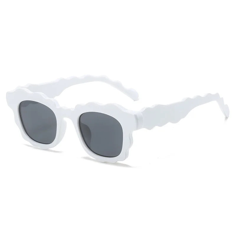 Ins Popular Square Sunglasses Women Retro Punk Brand Female Shades UV400 Men Trending Luxury Sun Glasses