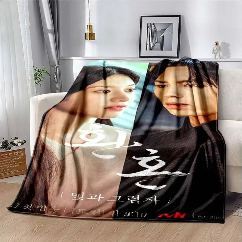 3D Kdrama Alchemy of Souls: Light and Shadow TV HD Blanket Soft Warm Flannel Throw Blanket for Bed Bedroom Sofa Picnic Blanket