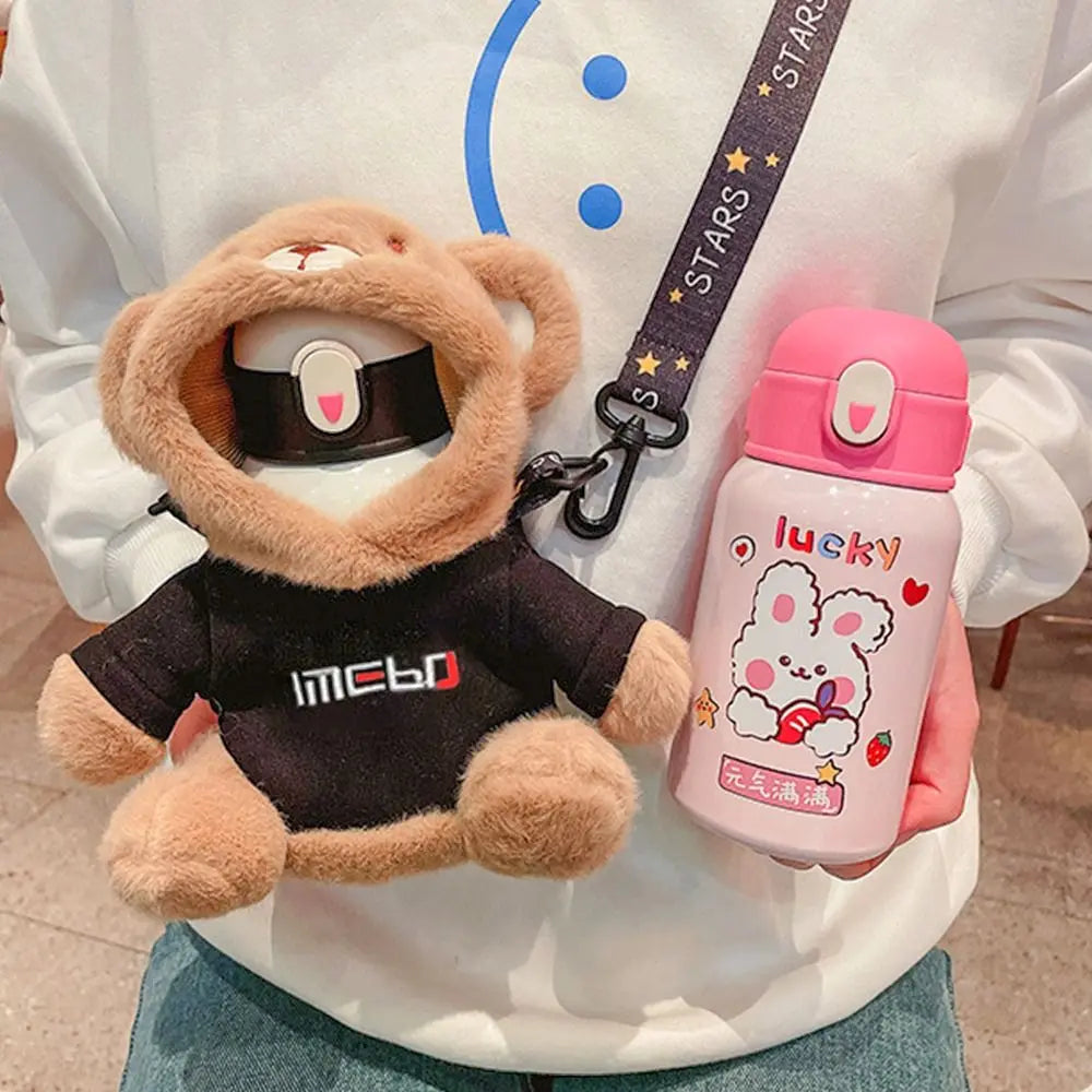 Fundas de peluche para botellas de agua