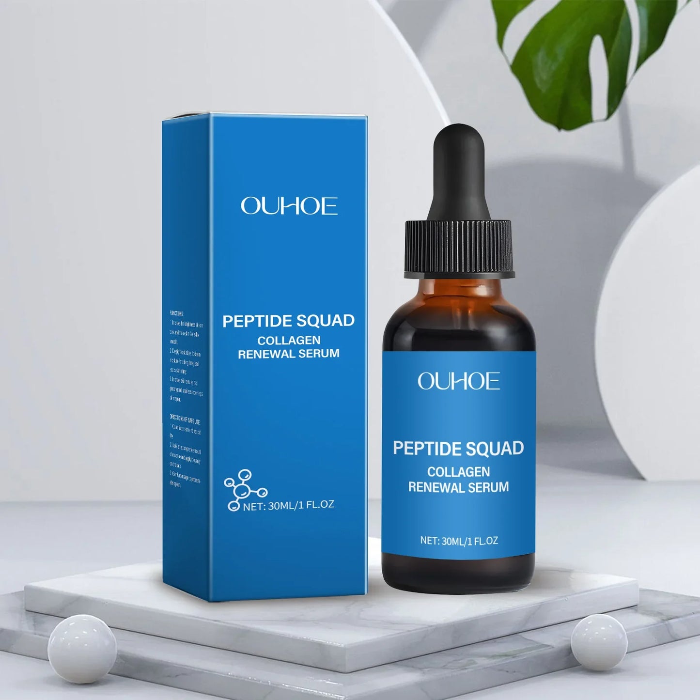 Collagen Polypeptide Essence Fade Fine Lines Lifting Firming Moisturizing Skin Care Tightening Skin Nourishing Facial Serum