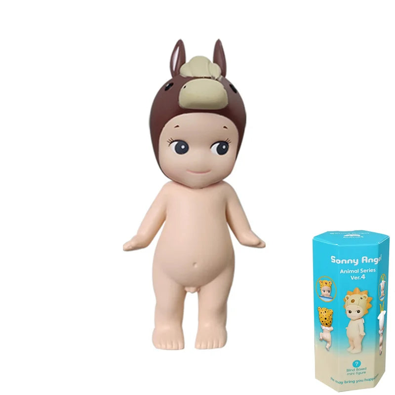 Mini Figure Angel Blind box Animal Series Mystery Box Cute Dolls Decoration Lucky Surprise Birthday Gift