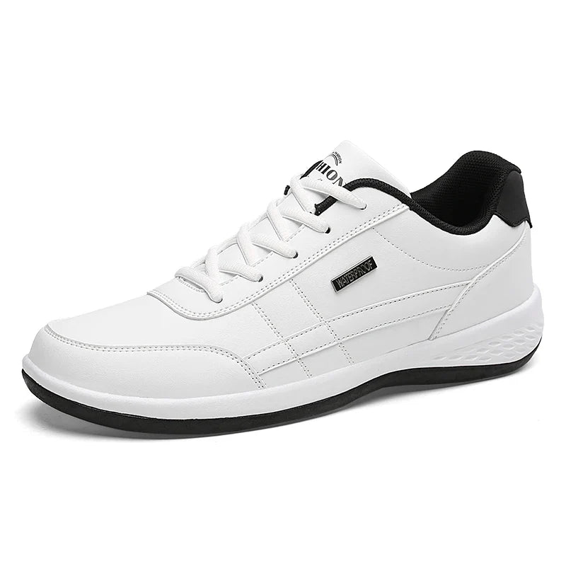 Men Shoes Leather Casual Sports Shoes Outdoor Comfortable Breathable Men Casual Sports Shoes Vulcanized Men Shoes Walking Shoes
