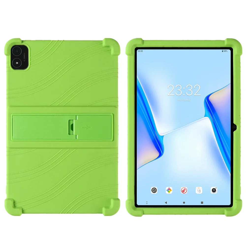 For SUAAT S3 Tablet Android 14 Tablet 10 inch Tablet  SUAAT S3 Children Safe Shockproof Silicon Stand Cover