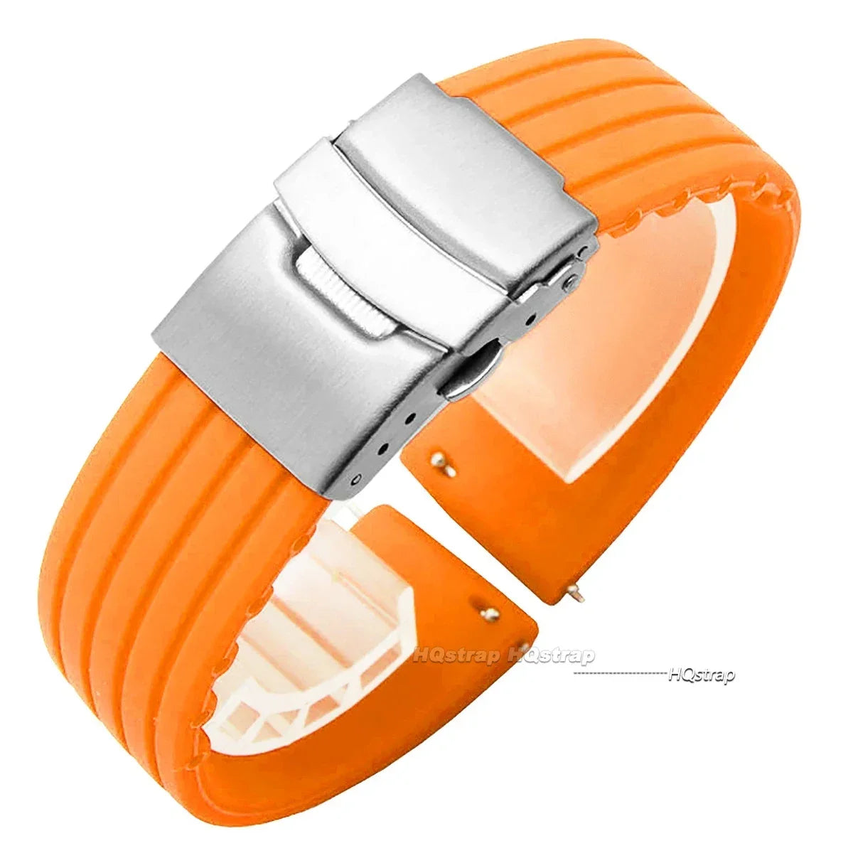 Polar Vantage, Grit X & Ignite Ribbed Silicone Band, Deployment Clasp