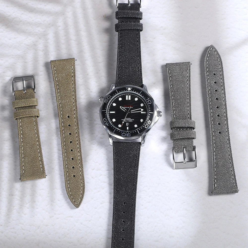 Polar Vantage, Grit X & Ignite Slim Canvas Band with Leather Lining