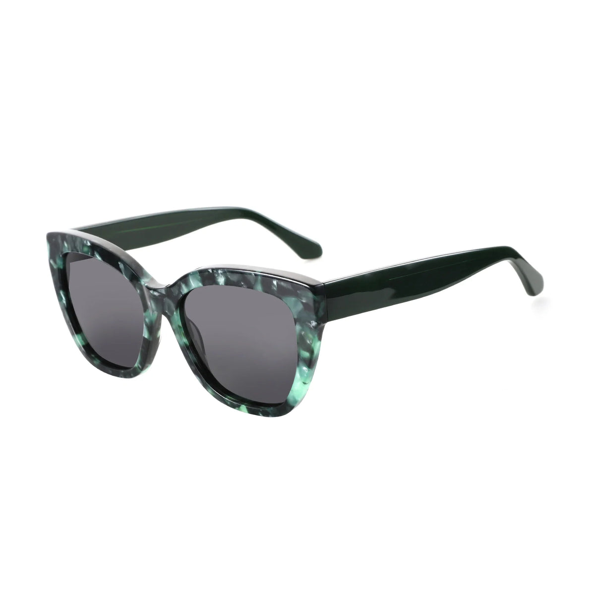 ZENOTTIC Butterfly Polarized Sunglasses Fashion Thick Frame for Women Acetate Sun Glasses Driving UV400 Protection