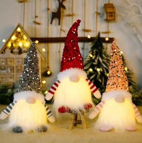 Christmas Doll Ornaments Merry Christmas Decorations For Home Table Decor Xmas Gift 2025 Navidad Natal New Year Decor 2026 Noel