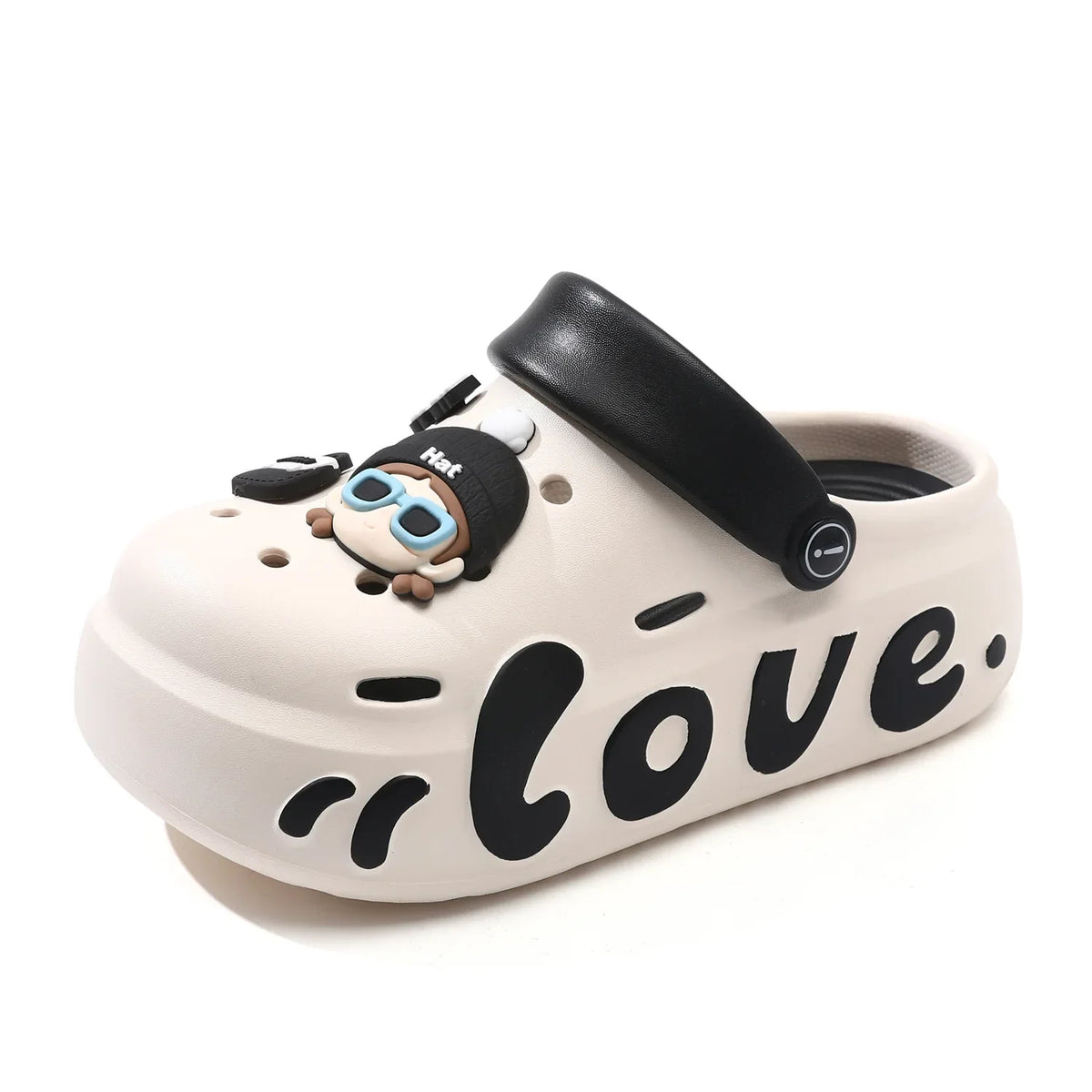 2026 New Women Fashion Clogs Cute DIY Charms Home Street Slippers For Female Summer Platform Shoes Soft EVA Girls Leisure Sandal