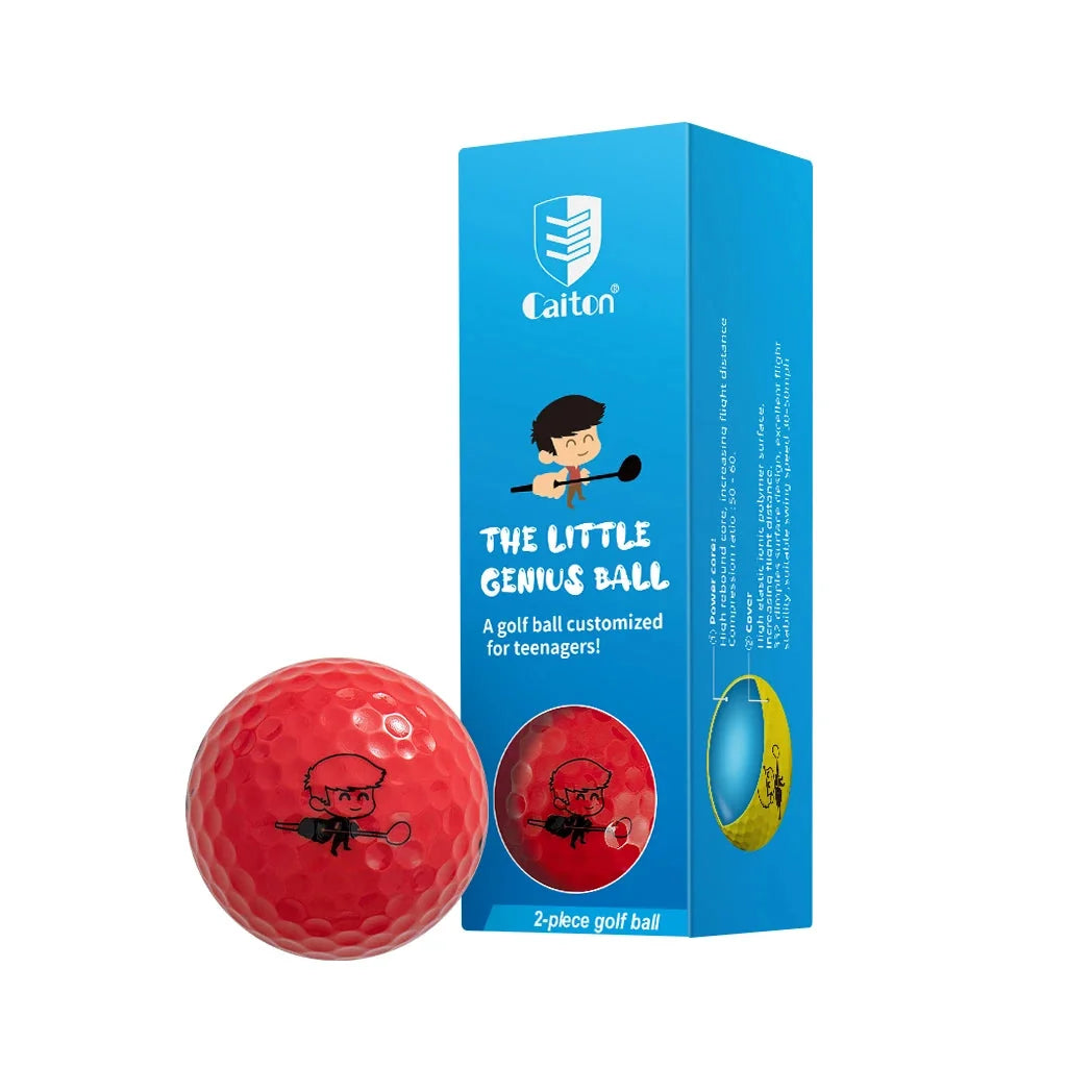 Kids' Golf Balls Cartoon Prints High Bounce Core