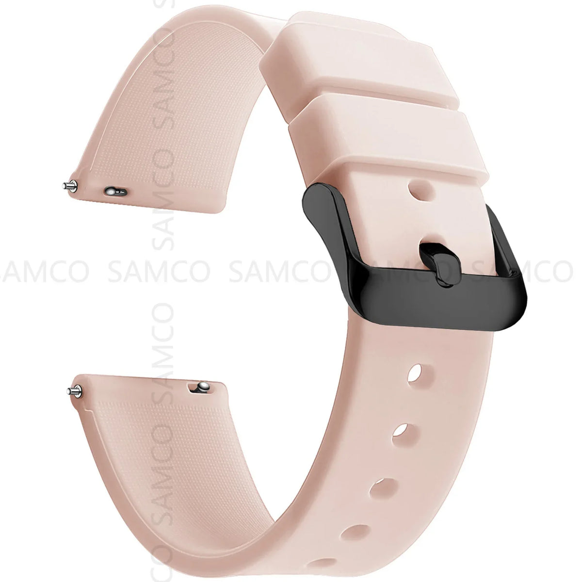 Samsung Galaxy Watch 7, 6, 5, 4 & FE Curved-End Silicone Band