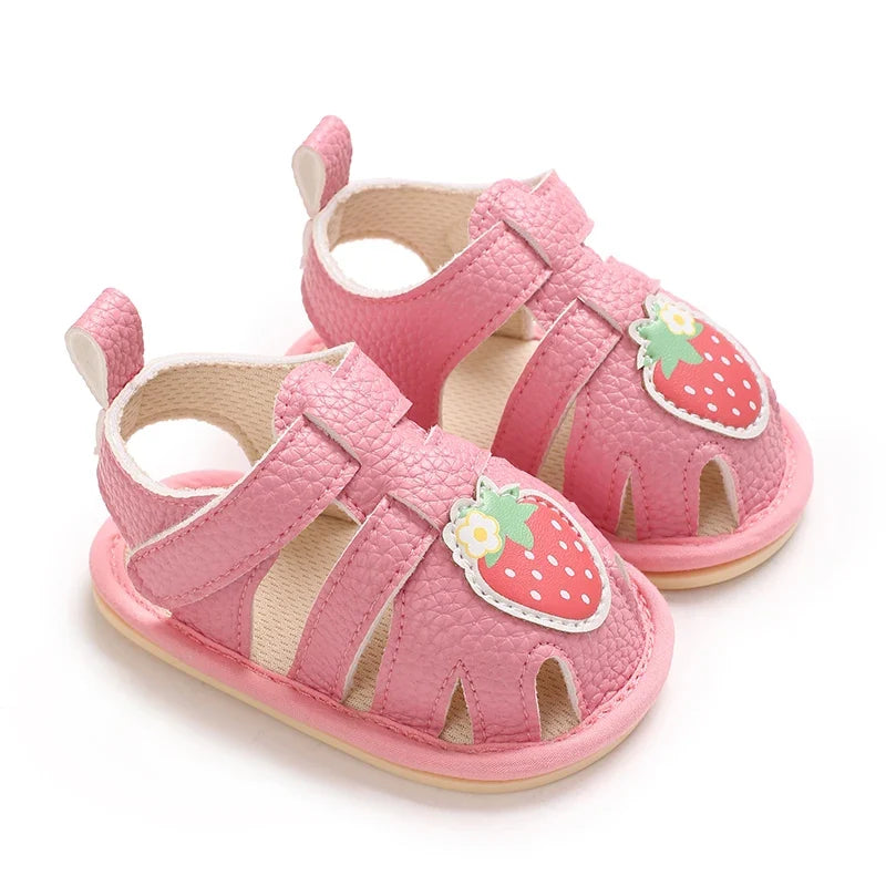 Infant Pre-Walker Shoes 0-18M Baby Shoes Summer Sandals, Cute Breathable Soft Sole Footwear for Boys Girls