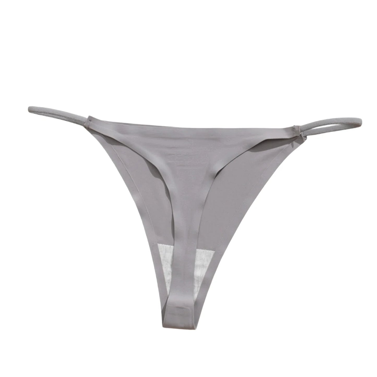 Ice Silk Underwear Trendy Thin Strap Ladies Underwear Plus Size Underwear Lightweight Stretchy Breathable Smooth Soft Underwear