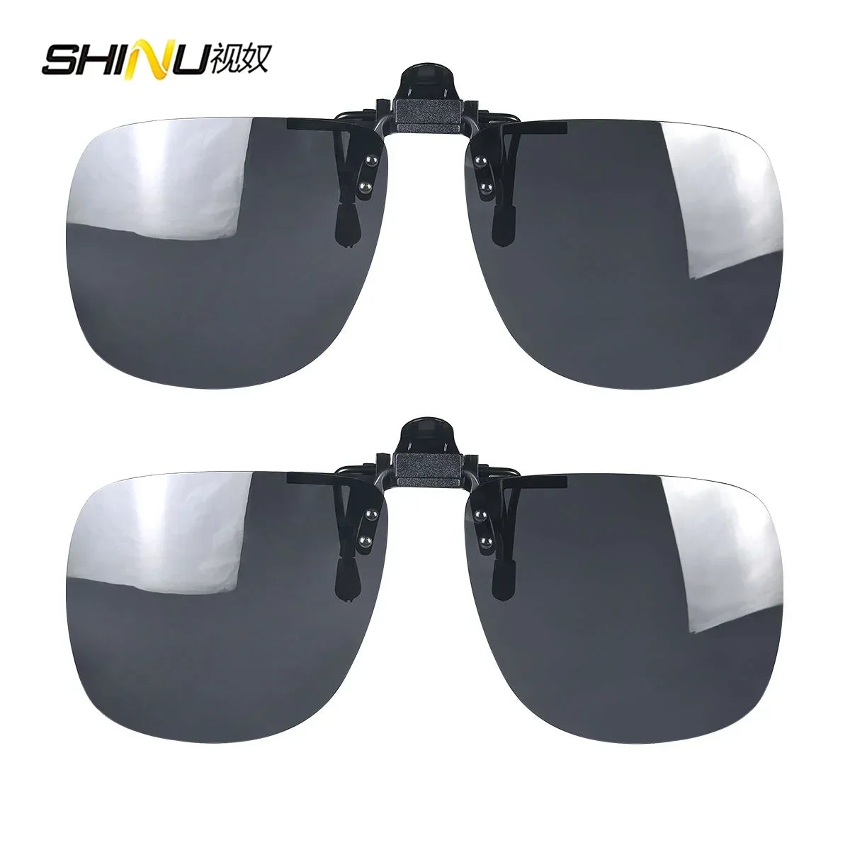 Polarized Clip-On Glasses Yellow Lenses For Night Vision Red Lenses Better Sleep Orange Gaming Glasses Blue Light Blocking