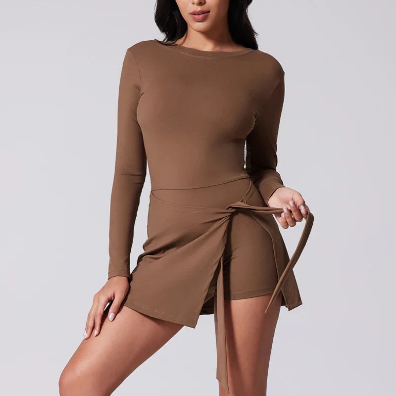 VITALINOVO AllureFlex Vestido Deportivo Elegante para Mujer