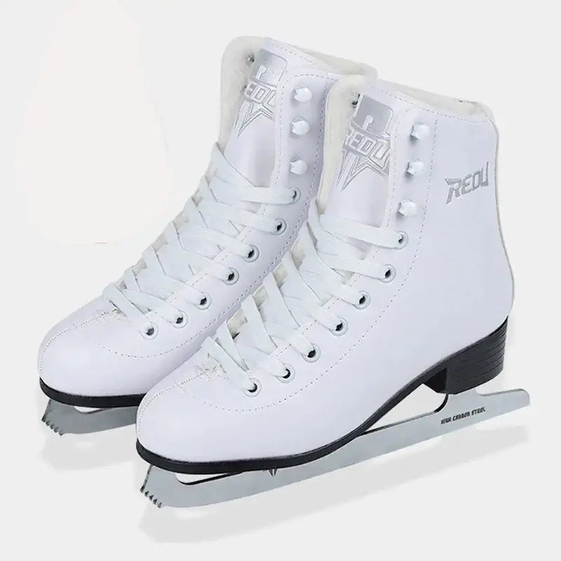 Professional Ice Figure Skates with Thermal Lining & Blades