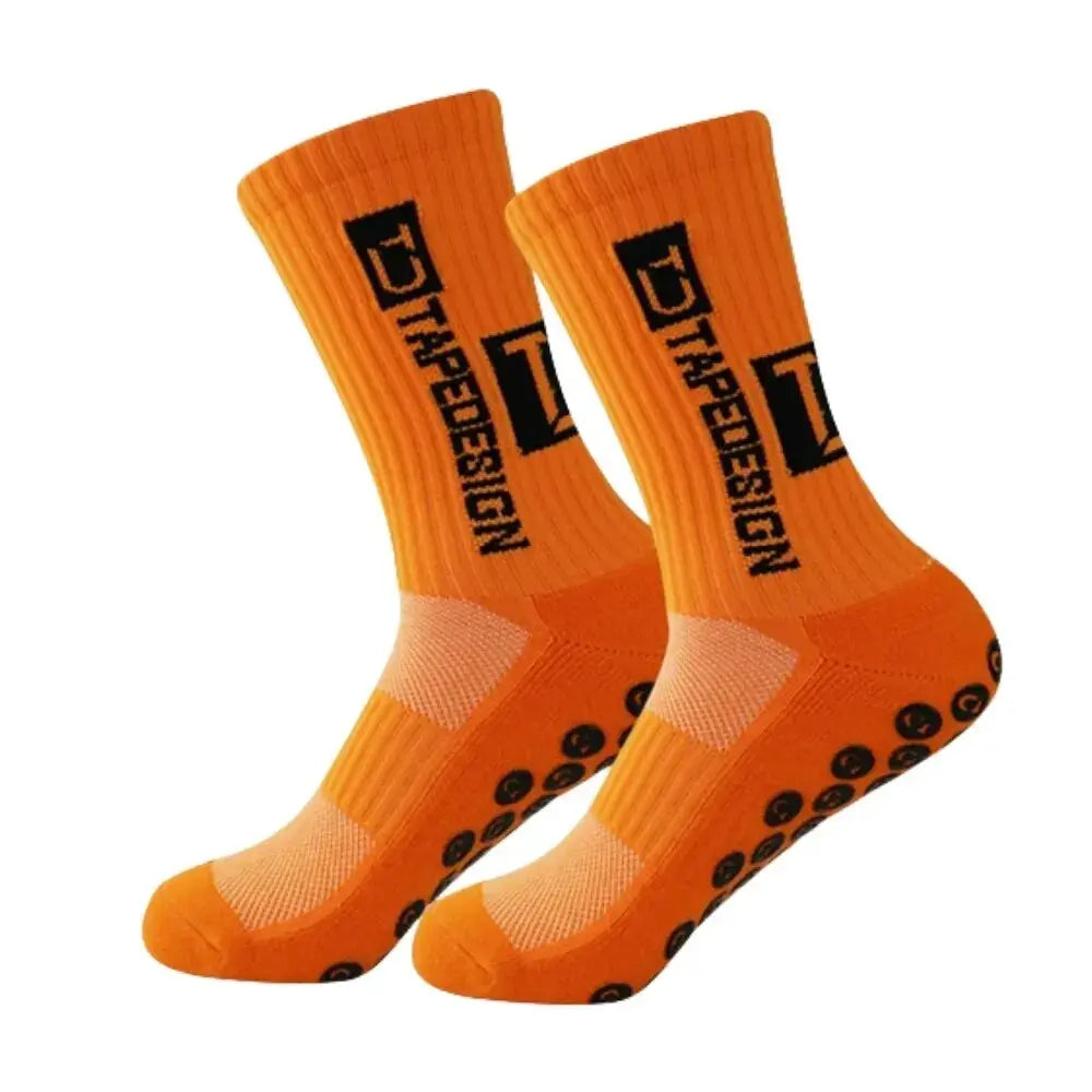 Men's & Women's Football & Running Socks  Anti Slip Grip