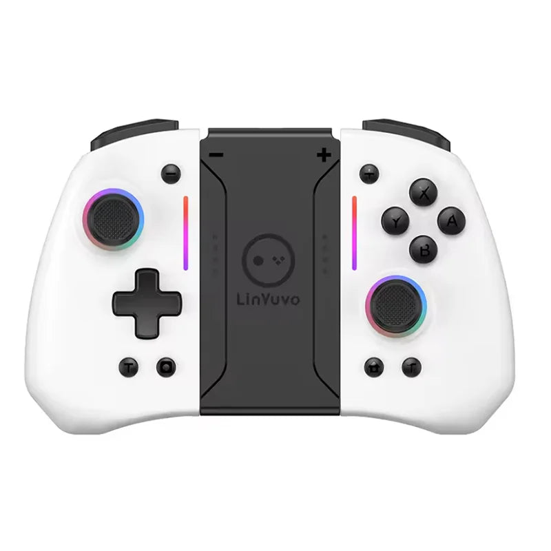 LinYuvo Wireless Gamepads Meteor Light for Switch/OLED Support Wake up, Gyro Axis, Turbo, Dual Vibration