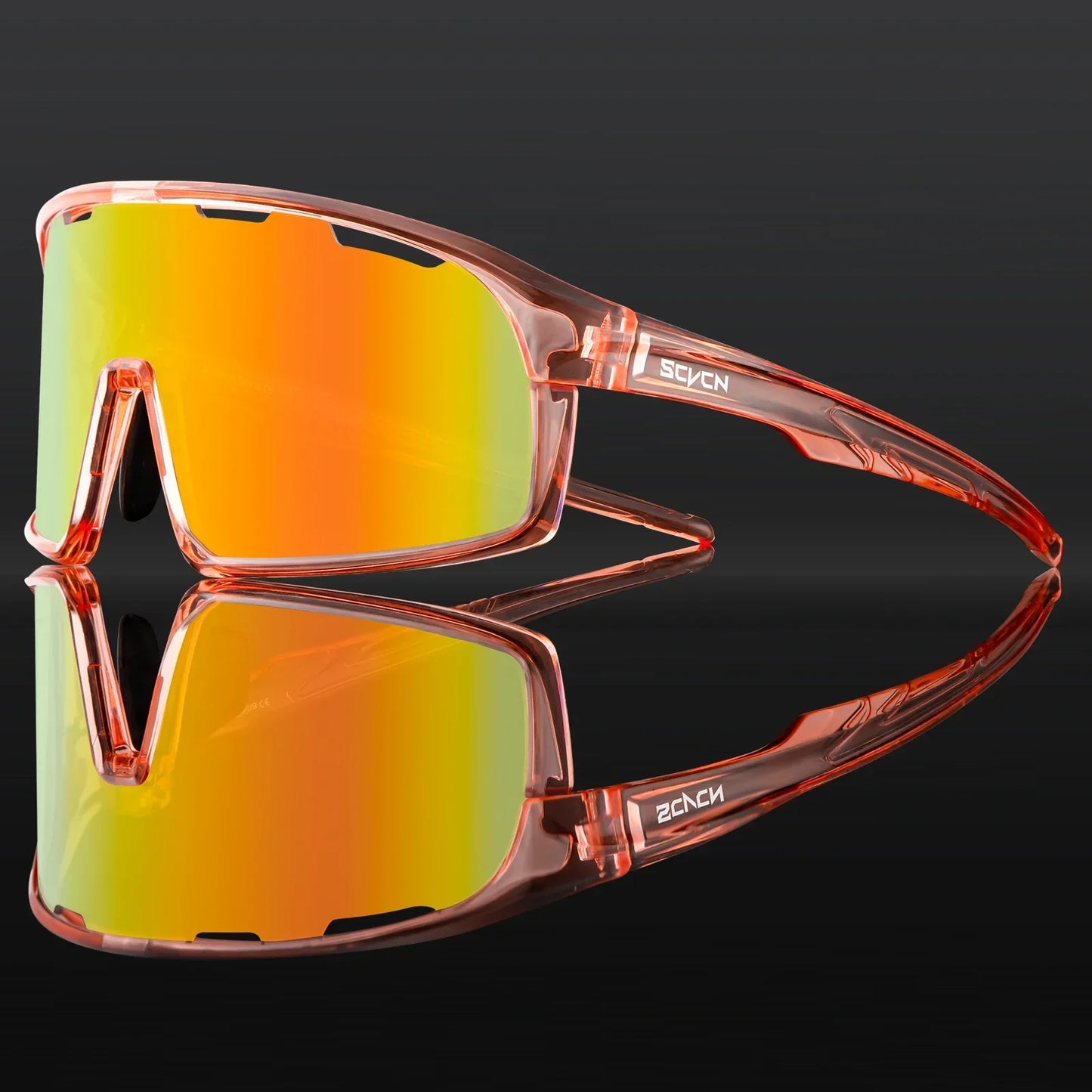 SCVCN Photochromic Glasses Cycling Sunglasses UV400 Hiking Goggles Men Outdoor Sports Glasses Women Driving Bicycle Bike Eyewear