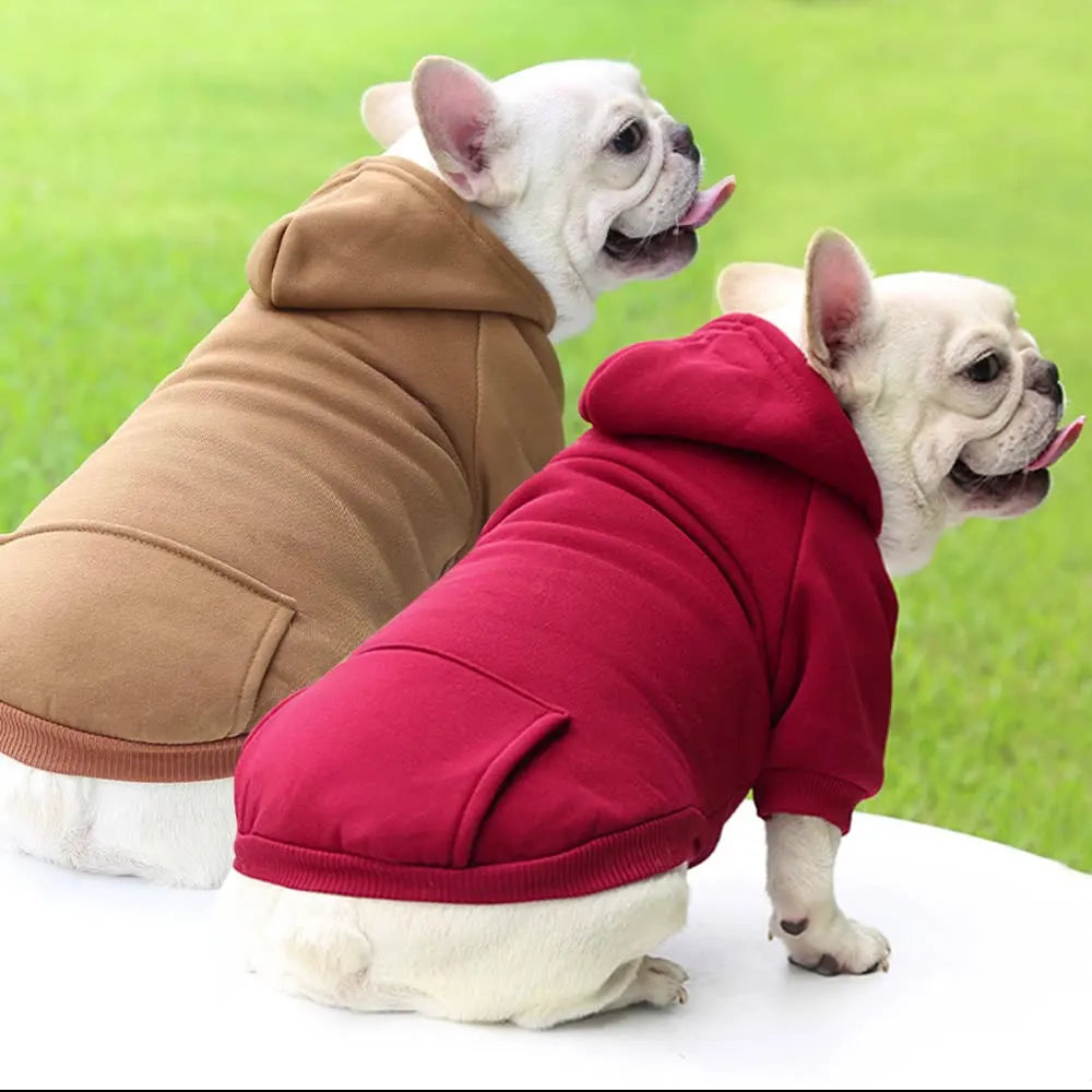 Pet Dog Clothes For Small Dogs Clothing Warm Clothing for Chihuahua Coat Puppy Outfit Pet Clothes for French Bulldog Hoodies