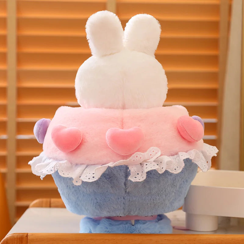 Conejo de peluche de ramo