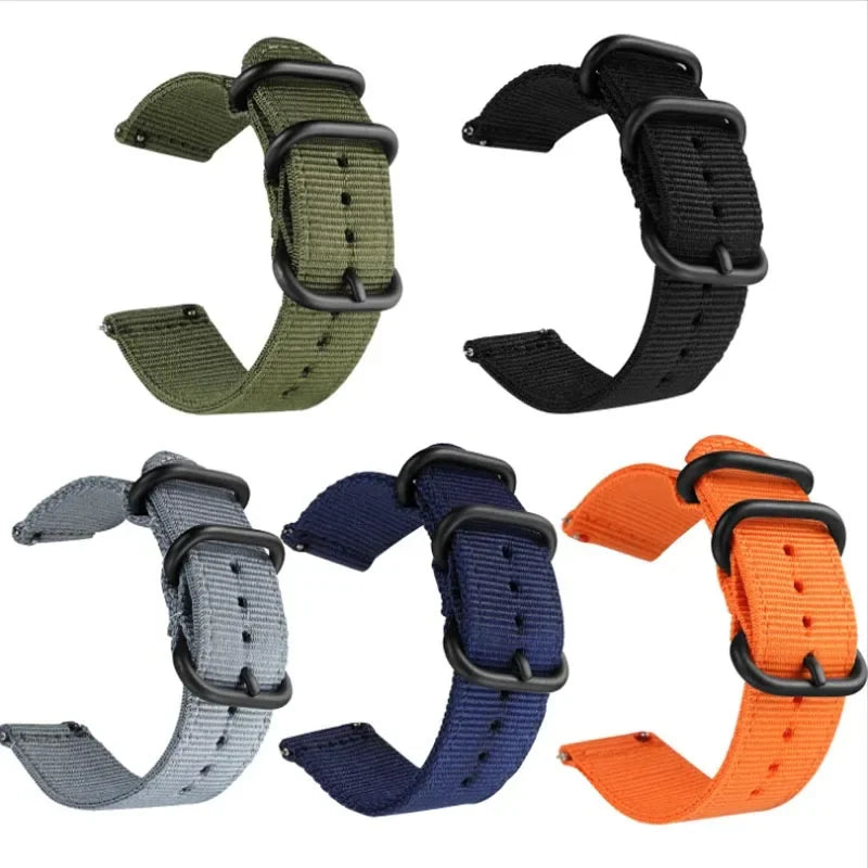 COROS Nylon Sport Watch Bands - Nylon Strap with Stainless Buckle