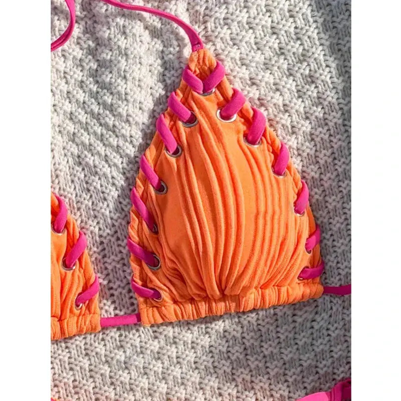 Accessories Sexikinis Swim Two-Piece Swimsuit Women's Beachwear Set + Stylish & Premium