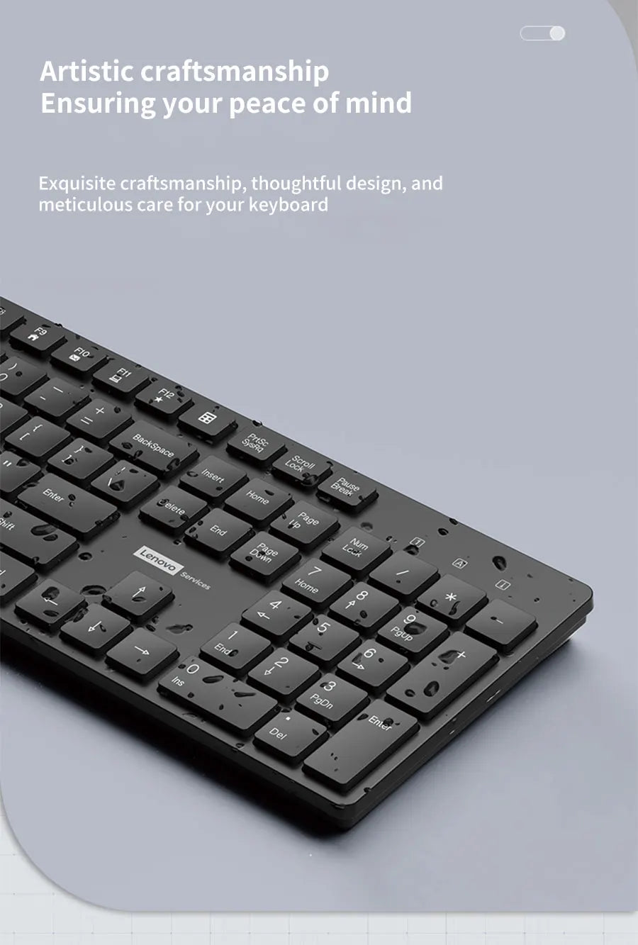 Lenovo Wired Mouse and Keyboard Set Classic Black Office Business Home Use Mouse 104Keys Silent Quiet Keyboard Combo for Laptop