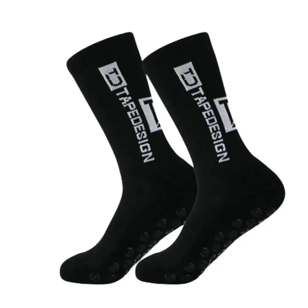 Men's & Women's Football & Running Socks  Anti Slip Grip