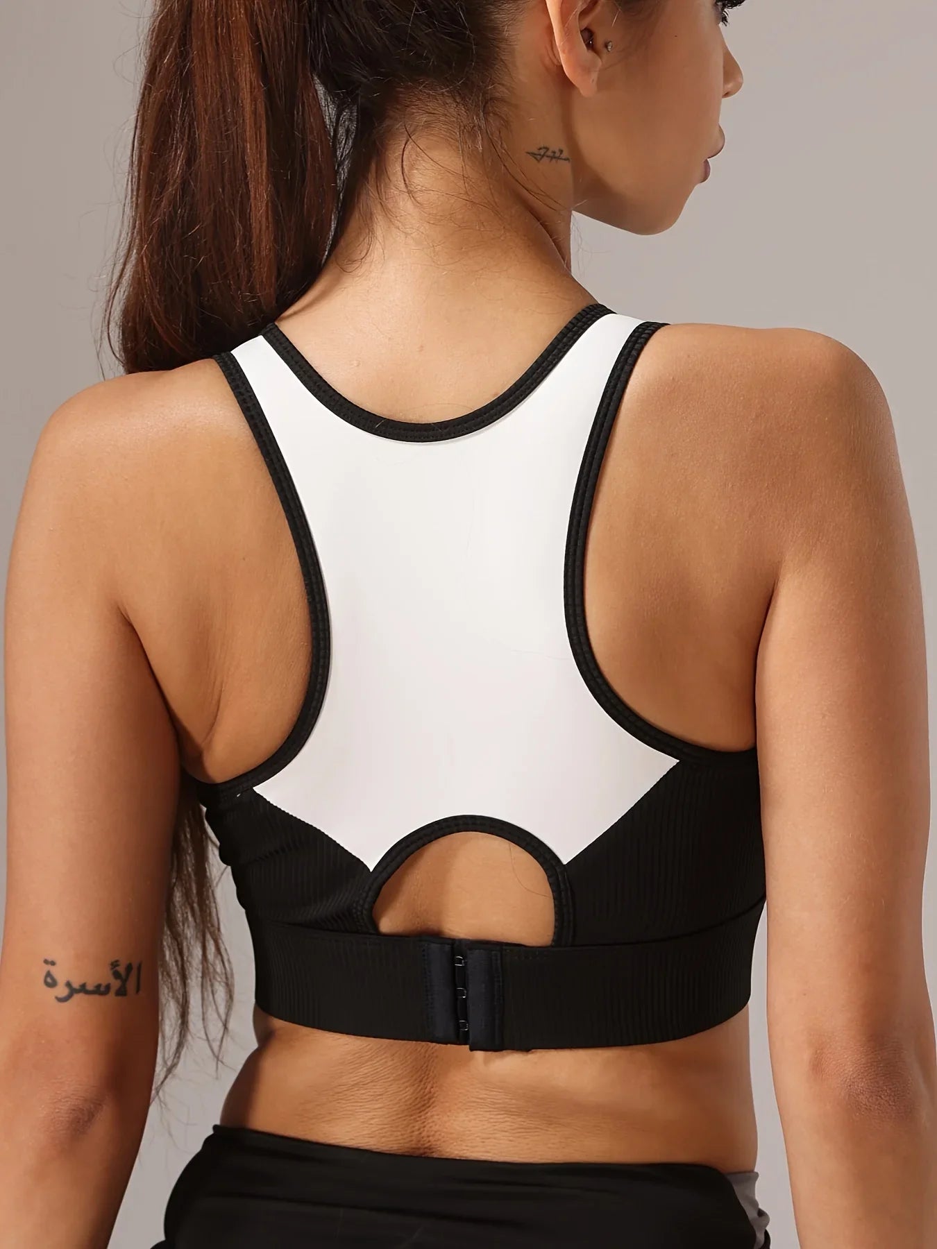 Top de soporte FitFemme ColorBlock