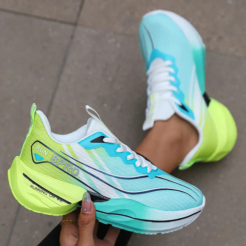 Men's Tennis Shoes Designer Fashionable Carbon Plate Sports Shoes Outdoor Soft Soled Mesh High Quality Running Shoes skateboard
