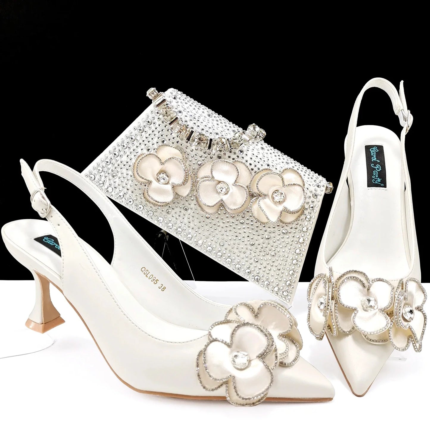Italian Shoes And Bag Sets For Evening Party HQS1-28