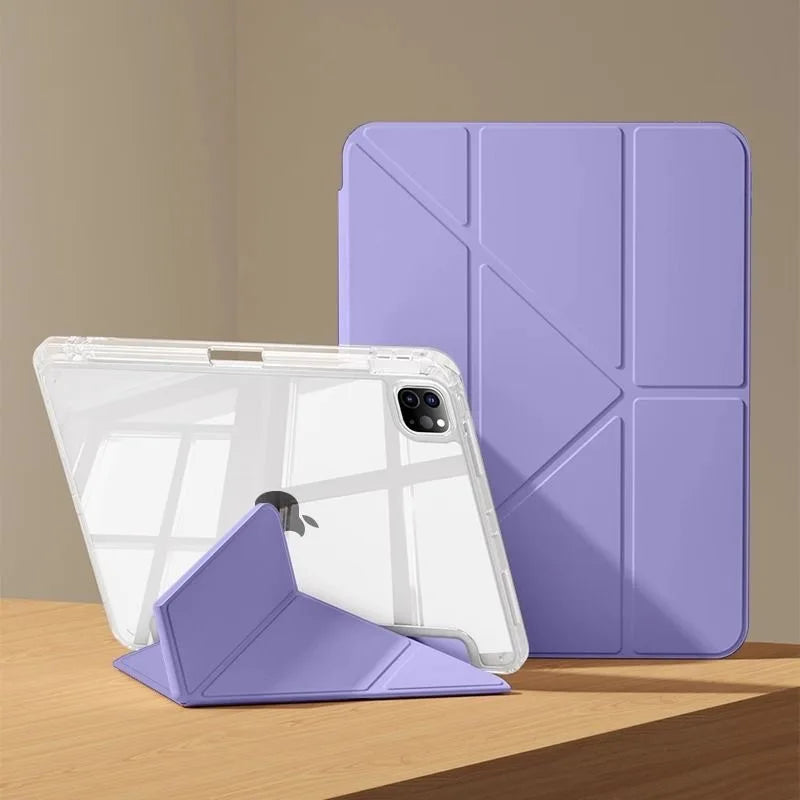For iPad Air 5 Air 6 A16 11th M3 iPad Pro 11 12.9 13 10 Gen 10.5 10.2 9th 8th 6th 5th 9.7" Mini 7 6 Smart Case with Pen Holder