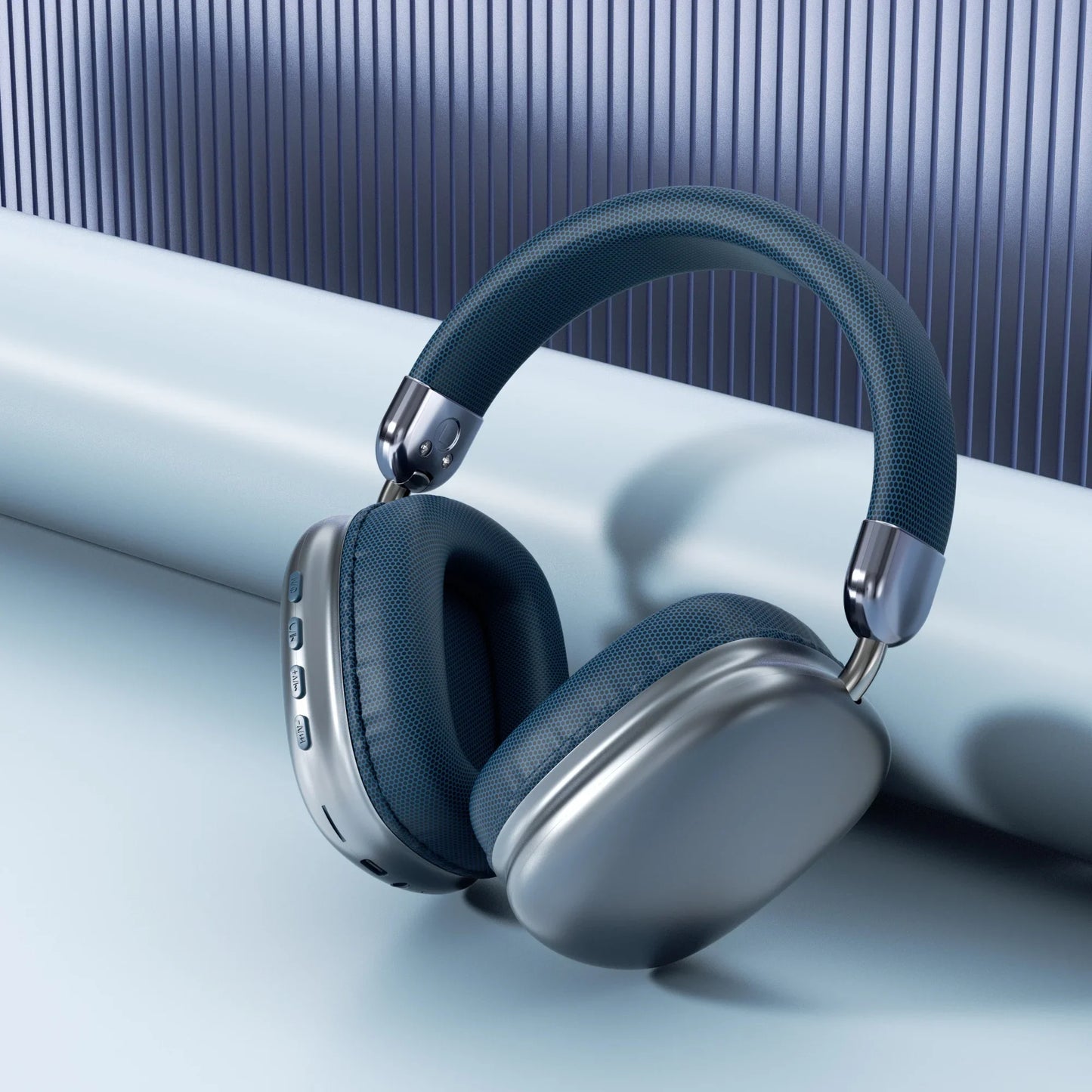 Original 9D Surround Sound Headsets Metal Wireless Bluetooth Headphones with HD Mic Noise Reduction Gaming Earphones for iPhone