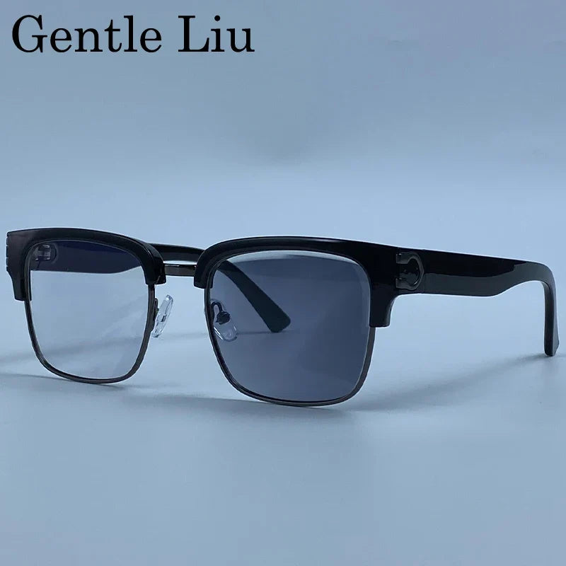 Vintage Square Photochromic Sunglasses Men Luxury Designer Black Gold Frame Driving Sun Glasses Retro Eyewear Oculos De Sol 2026