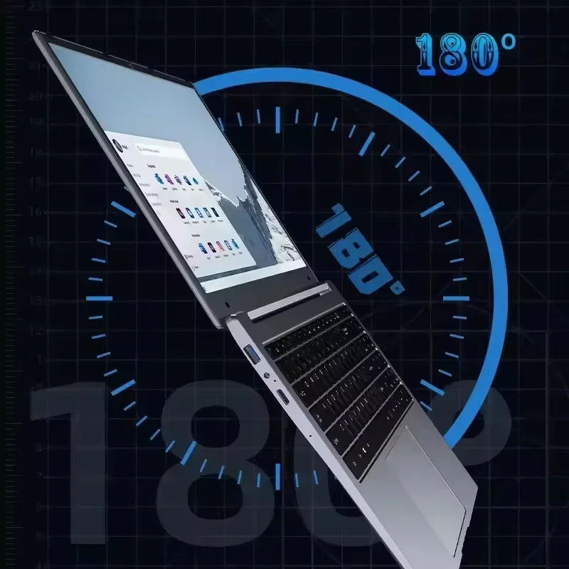 2026 New 14.1" intel Core i9-10980HK laptop 16GB RAM 1/2TB SSD Portable laptops Windows 11 Pro Office Gaming Notebook computer