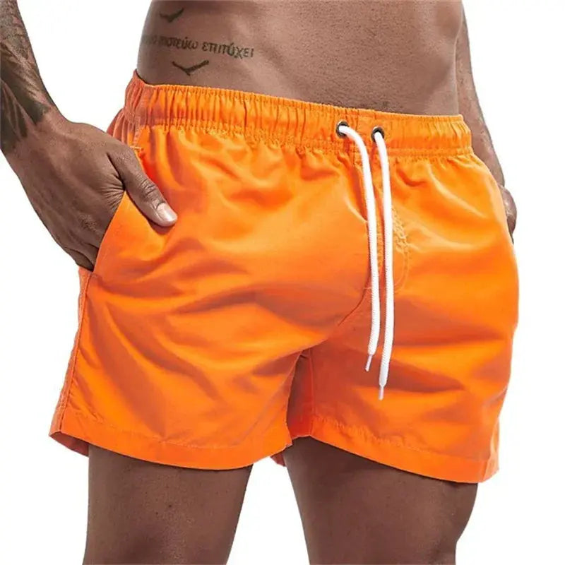 Men's Quick Dry Swim Trunks with Mesh Lining