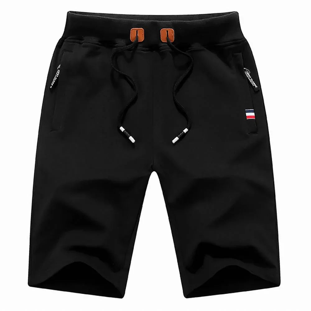 Pantalones cortos tipo jogger UrbanFlex de algodón para hombre estilo hip hop