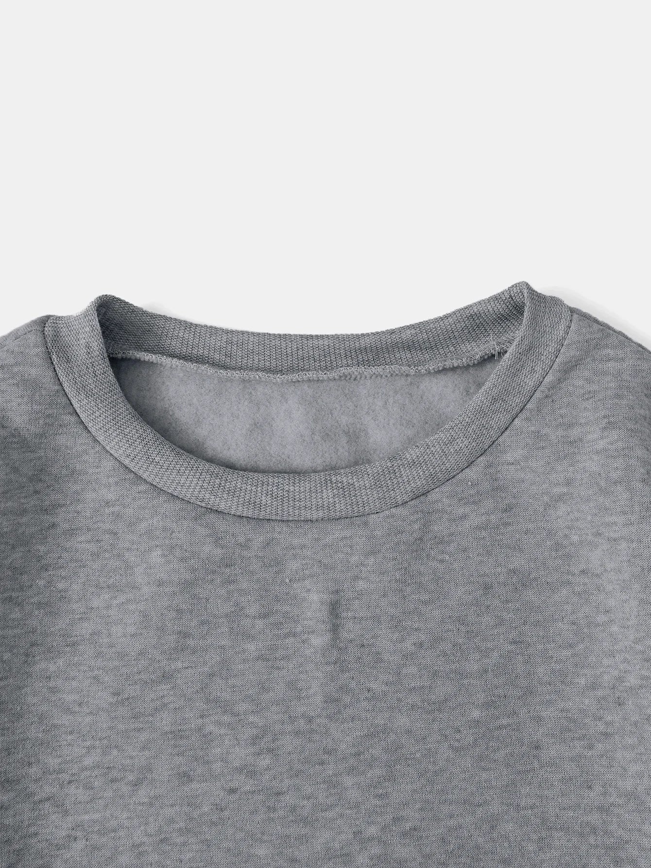 Cozy and Stylish Letter Print Sweatshirt