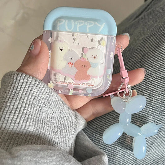 Funda de AirPods Perritos Pastel