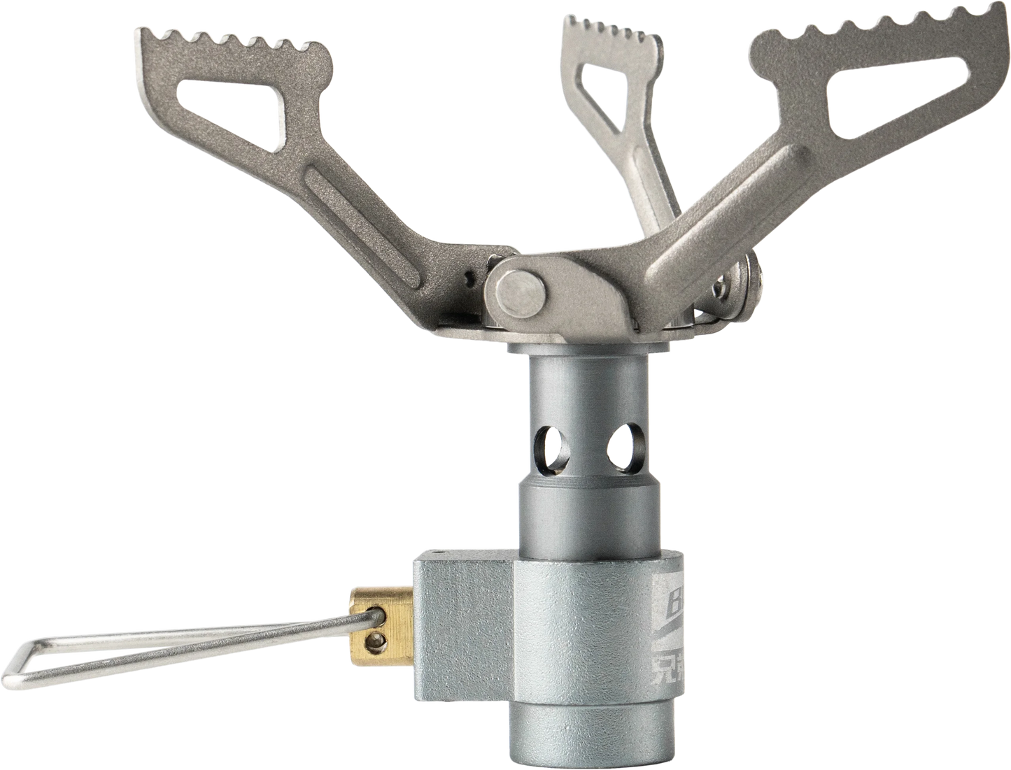 Brs-3000t Titanium Mini Camping Gas Burners 25g One-Piece Pocket Stove