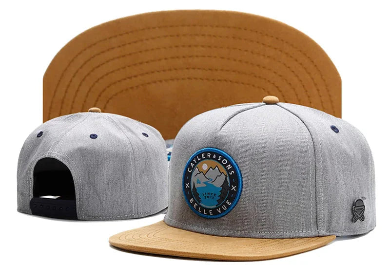 Gorra Ajustable de Béisbol con Visera Plana – Diseño Mano Calavera