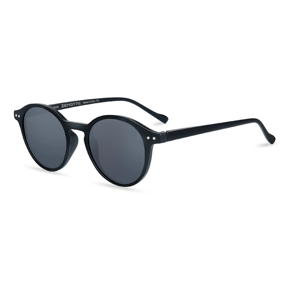 ZENOTTIC Retro Round Night Vision Yellow Sunglasses Men Women Goggles Glasses UV400 Sun Glasses Driver Night Driving Eyewear
