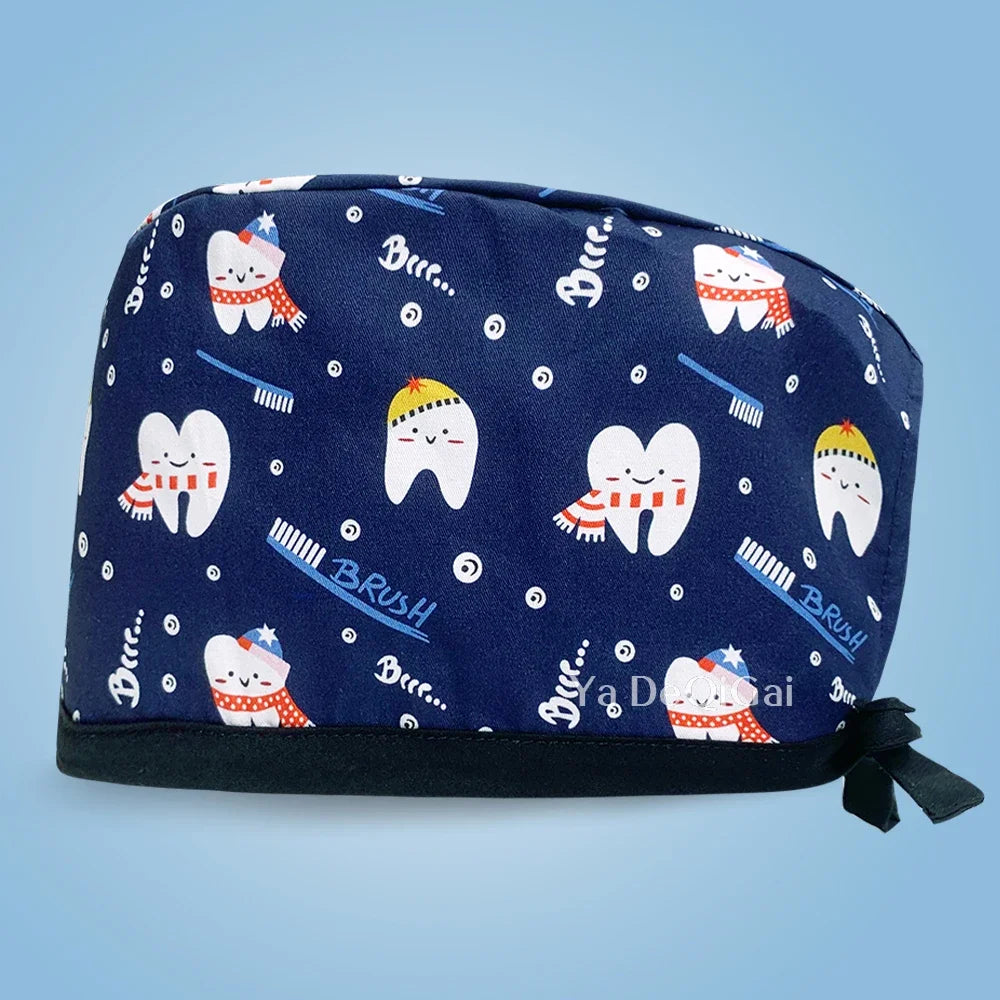 Gorro Quirúrgico Estampado de Dibujos Animados
