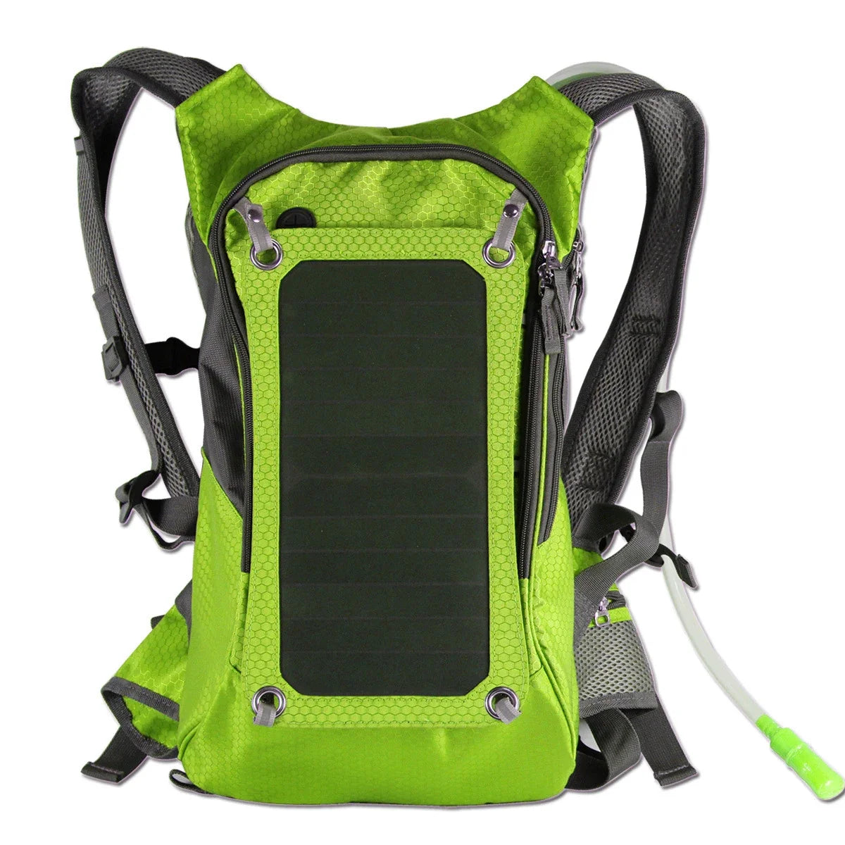 APH-S06 Advanced 6.5W Monocrystalline Solar Power Backpack USB Charging Port IP65 Waterproof 15.5x30.2cm Unisex Outdoor