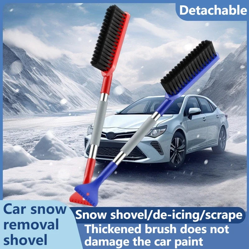 NEW Car multi-functional snow removal shovel two-in-one snow removal brush for winter car ice removal brush