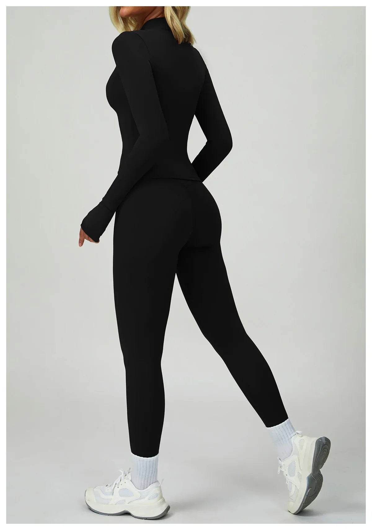 2/3-Piece Activewear Set – Sports Bra & High Waist Leggings